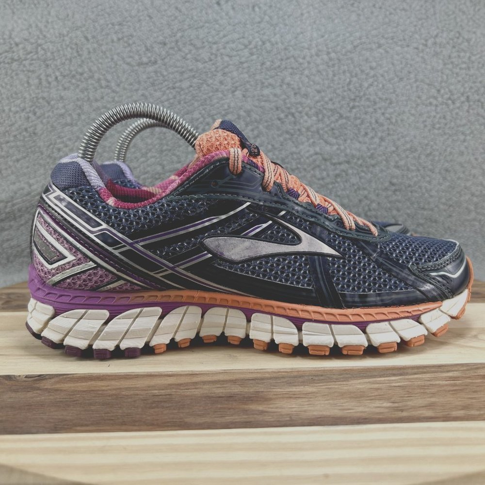 Brooks Adrenaline GTS 15 Adult Women 8.5 Blue Running Shoes Sneakers Athletic